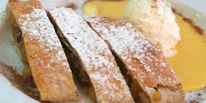 Рецепт штруделя с яблоками