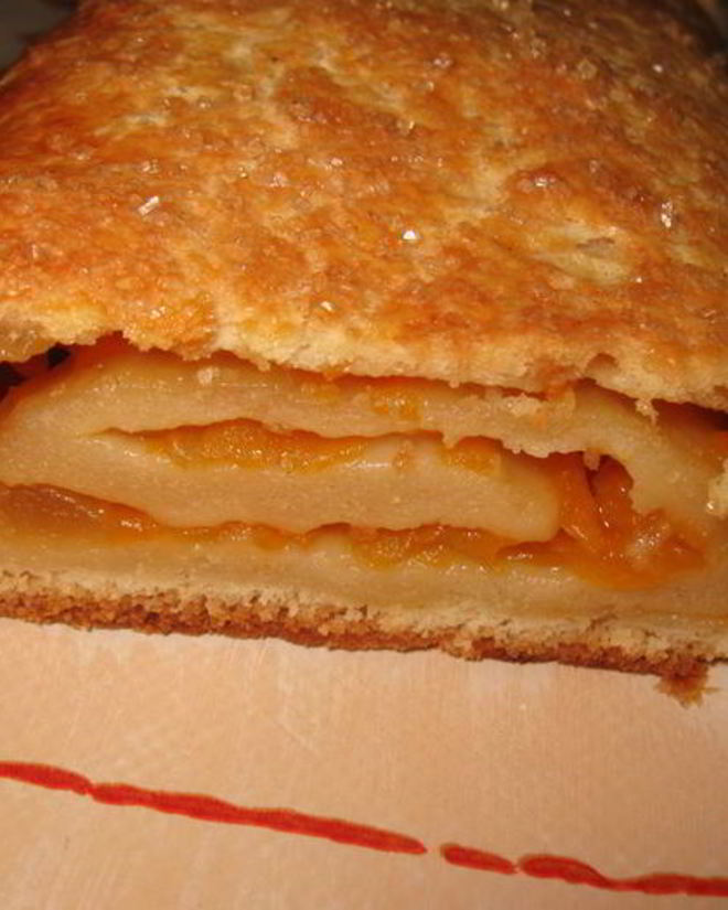 Рецепт штруделя с яблоком и тыквой