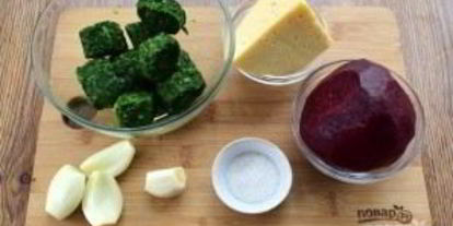 Шаг 1: штруделя со свеклой, сыром и шпинатом