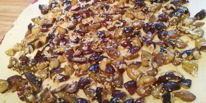 Шаг 5: сливова-имбирного штрудель