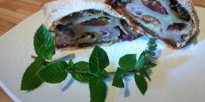 Шаг 7: сливова-имбирного штрудель