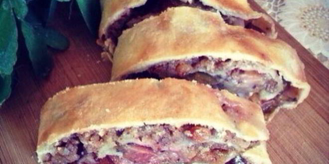 Рецепт сливового штруделя