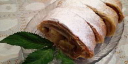 Шаг 2: слоеного штруделя с яблоками