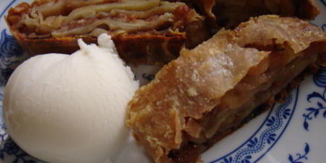 Рецепт Теста Фило и яблочный штрудель из него