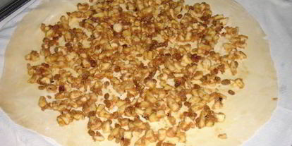 Шаг 14: теста фило и яблочный штрудель из него