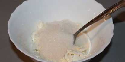 Шаг 1: ванильного штруделя с яблоком, сливами и творогом