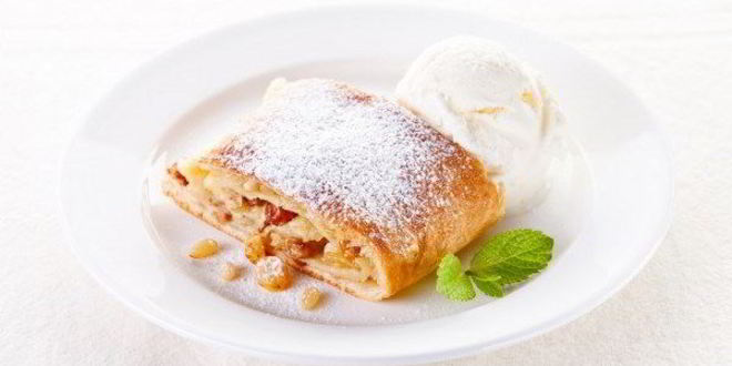 Рецепт венского штруделя с яблоками и корицей
