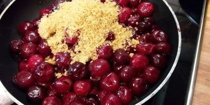 Шаг 2: вишневого штруделя