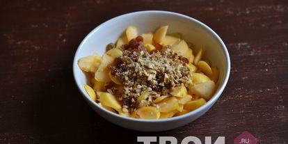 Шаг 3: яблочного штруделя из слоеного теста