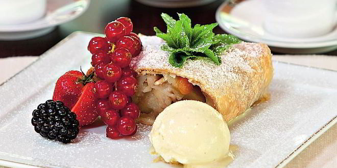 Рецепт яблочного штруделя