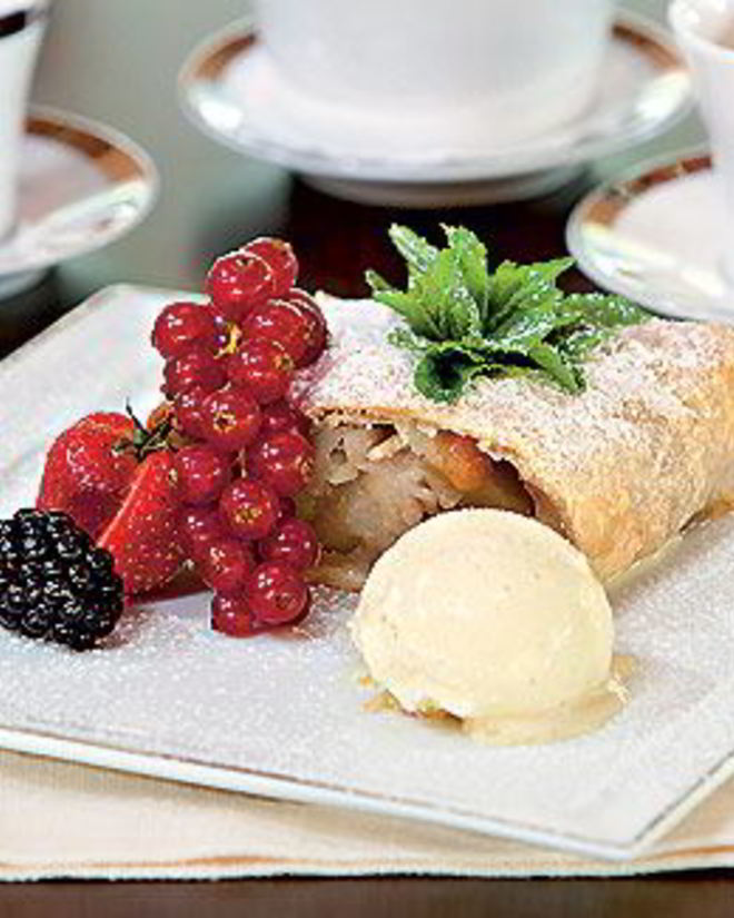 Рецепт яблочного штруделя