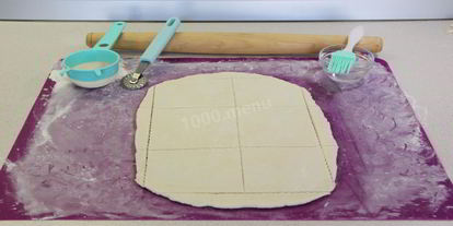 Шаг 1: слоек коробочки с начинкой