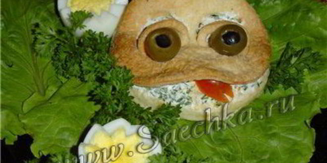 Рецепт слоек лягушек