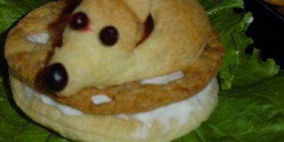 Шаг 7: слоек мышка на сыре