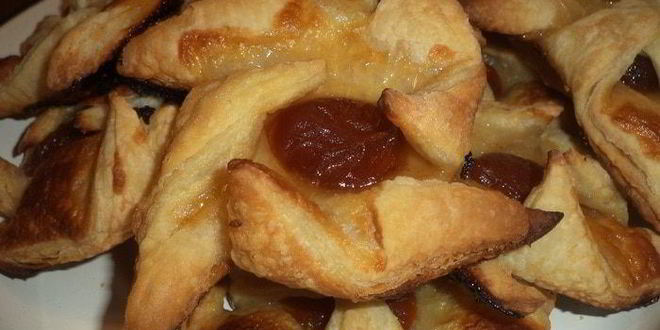 Рецепт Слоек с абрикосами