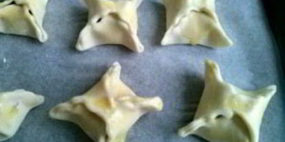 Шаг 4: слоек с черникой