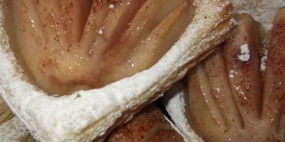 Шаг 7: слоек с грушей