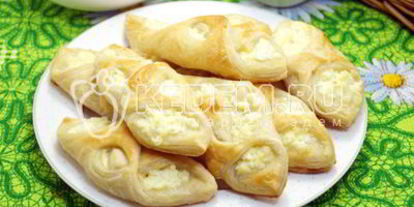 Шаг 9: слоек с творогом любимые