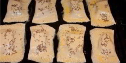 Шаг 4: слоек с ветчиной и сыром