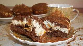 Рецепт Фитнеса-сырников с начинкой