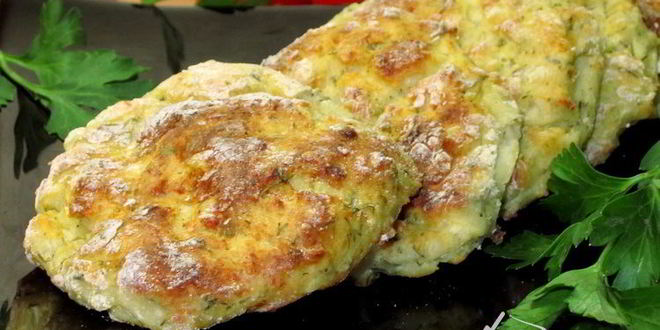 Рецепт Картофельных сырников с укропом из духовки