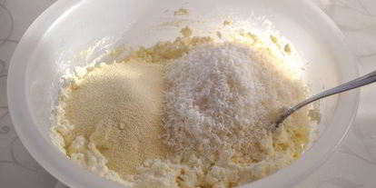 Шаг 2: кокосовых сырников