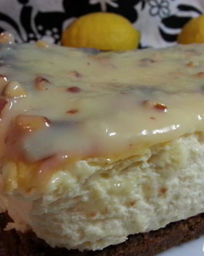 Рецепт лимонного сырника со сливочной помадкой