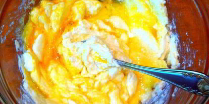 Шаг 1: миндально-кокосовых сырники