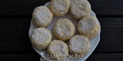 Шаг 8: пышных сырников на сковороде