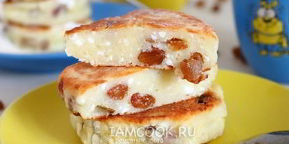 Шаг 15: пышных сырников с манкой