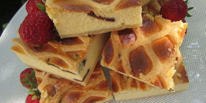 Рецепт Сырника с песочным тестом Солнышко