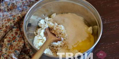 Шаг 1: сырников беза мук