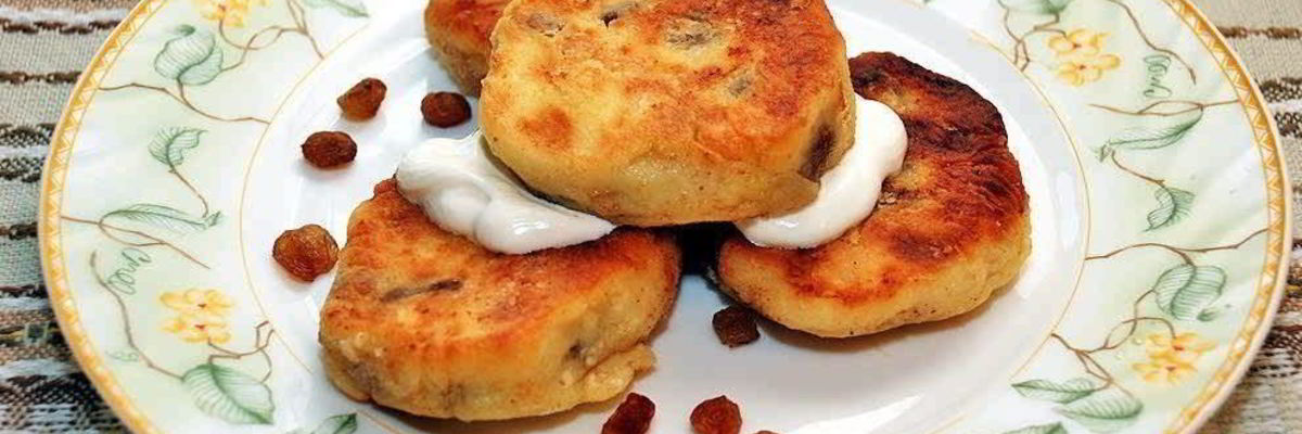 Рецепт Сырников иза кислого творогов