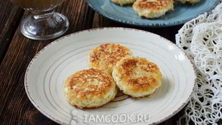 Рецепт Сырников с овсяными хлопьями без муки