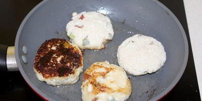 Шаг 2: сырников с ревенем