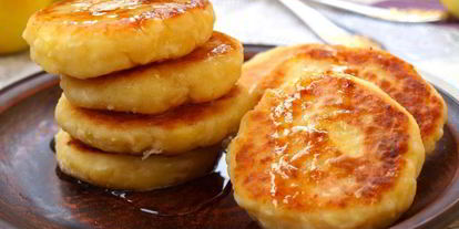 Шаг 4: сырников с яблоками