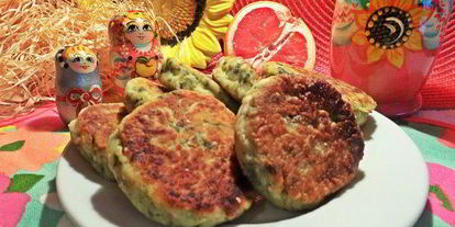 Шаг 12: сырников со шпинатом и кунжутом