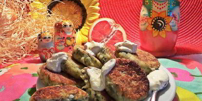 Шаг 16: сырников со шпинатом и кунжутом