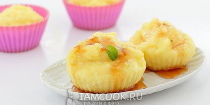 Шаг 7: сырников в духовке с манкой