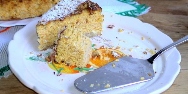 Рецепт Творожника Джинга с апельсиново-миндальными нотками