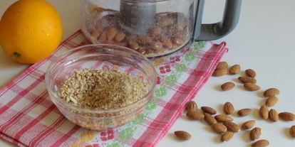 Шаг 1: творожника джинга с апельсиново-миндальными нотками