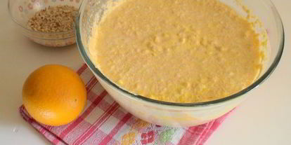 Шаг 4: творожника джинга с апельсиново-миндальными нотками