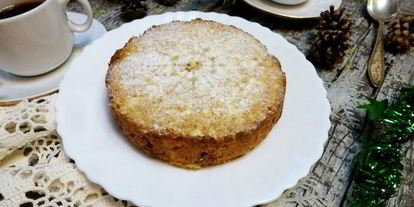 Шаг 8: творожника с миндалем и вяленой вишней