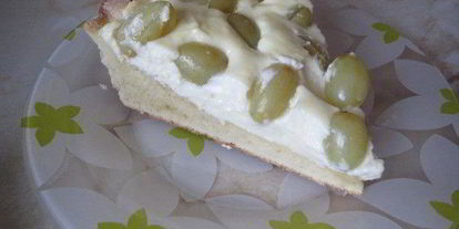 Шаг 4: творожника с виноградом