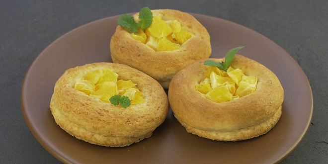 Рецепт творожников с апельсинами