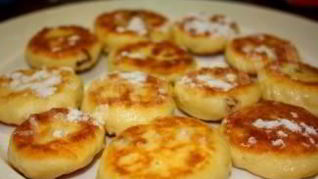 Рецепт Вегетарианских сырников без яиц