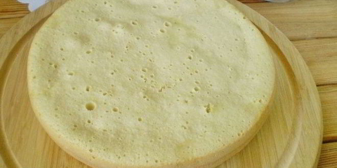 Рецепт бисквитного теста в мультиварке