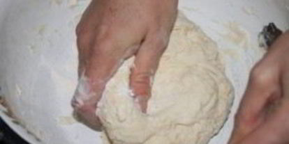 Шаг 1: быстрого теста для пиццы без дрожжей