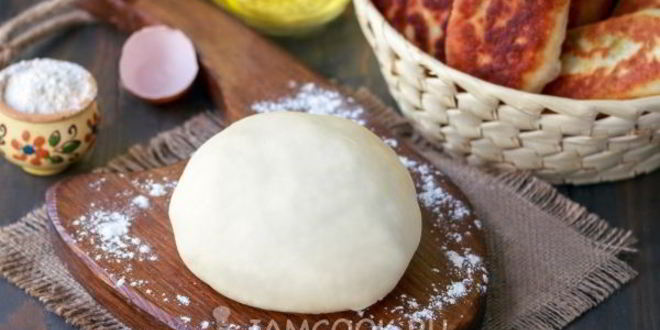 Рецепт Быстрого теста для жареных пирожков