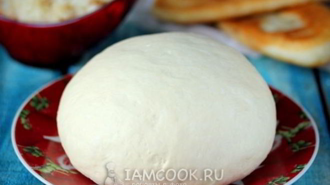 Рецепт Дрожжевого теста для жареных пирожков